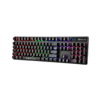 Xtrike Me GK-980 Wired Rainbow Backlit Mechanical Gaming Keyboard